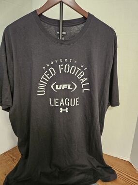 Under Armour Black UFL United Football League Graphic Tee